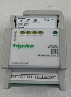 SchneiderMTN644492二进制输入REG-K/4x10