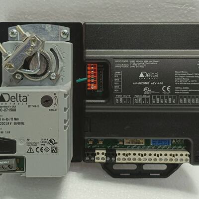 Delta eZV440 VAV Controller  DC271588 Damper Actuator  Used