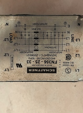 议价schaffner夏弗纳FN3562533滤波器议价