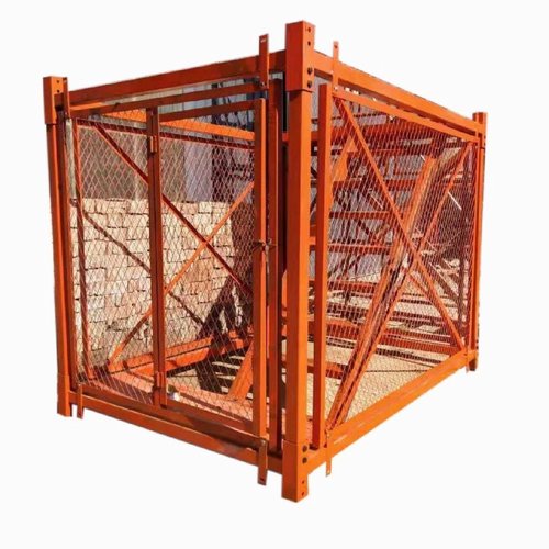 定型化Z型通道建筑桥梁爬梯护笼盖梁平台墩柱深基坑施工安全梯笼