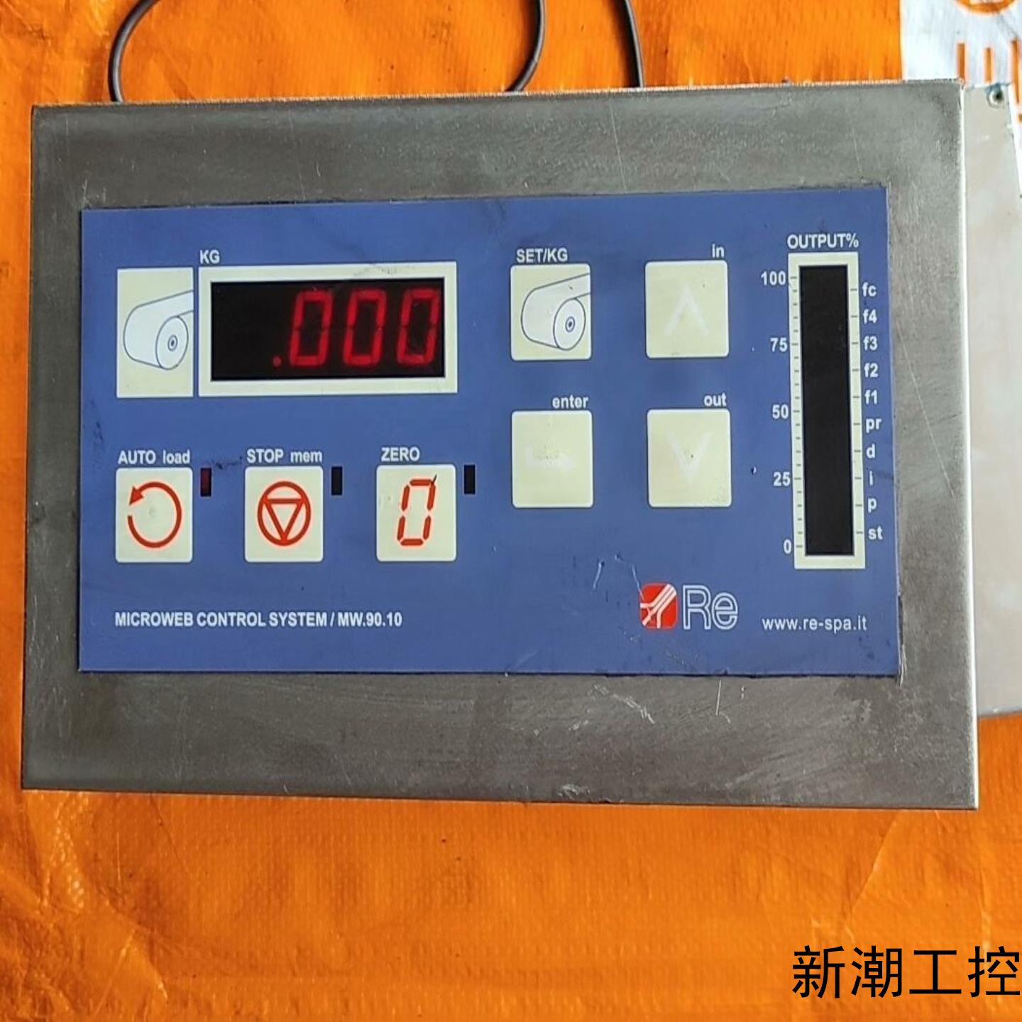 拆机件意大利RE纠偏控制器MW9010 功能完好实物拍议价商品