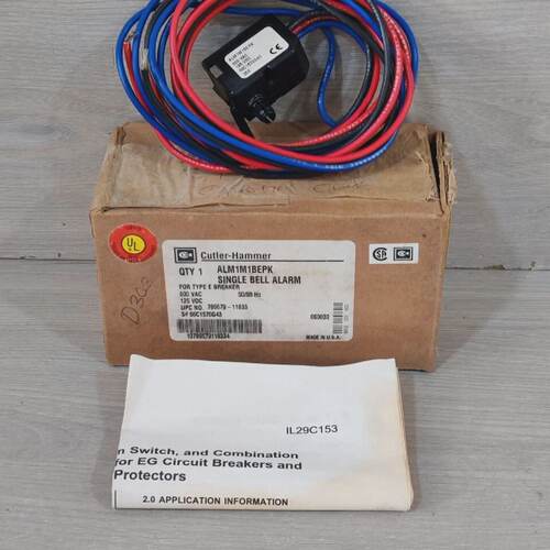 EATON  CUTLERHAMMER ALM1M1BEPK SINGLE BELL ALARM FOR TYPE E