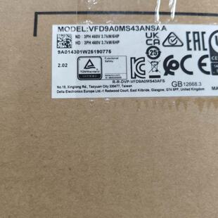 台达变频器VFD9A0MS43ANSAA 议价商品