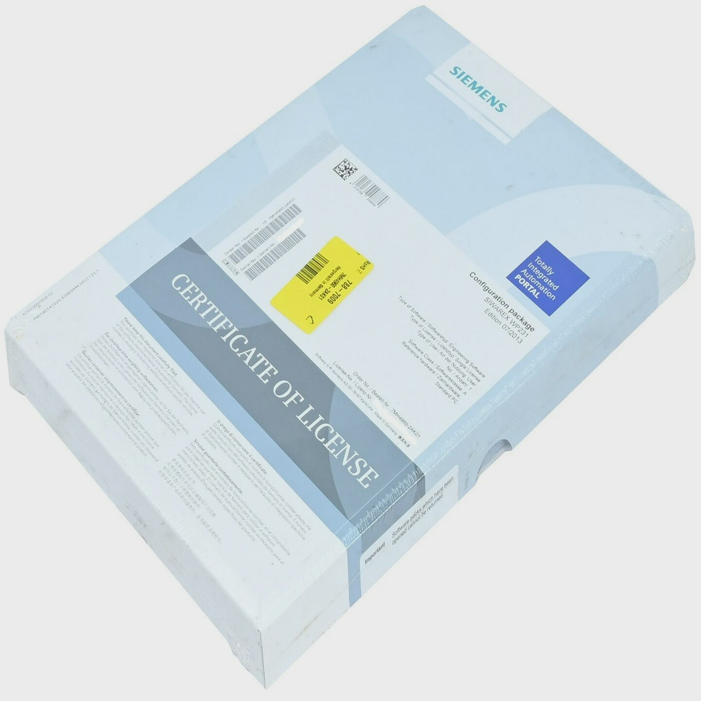 西门子7MH4960-2AK01Siwarex7MH4960-2AK01WP231未拆封