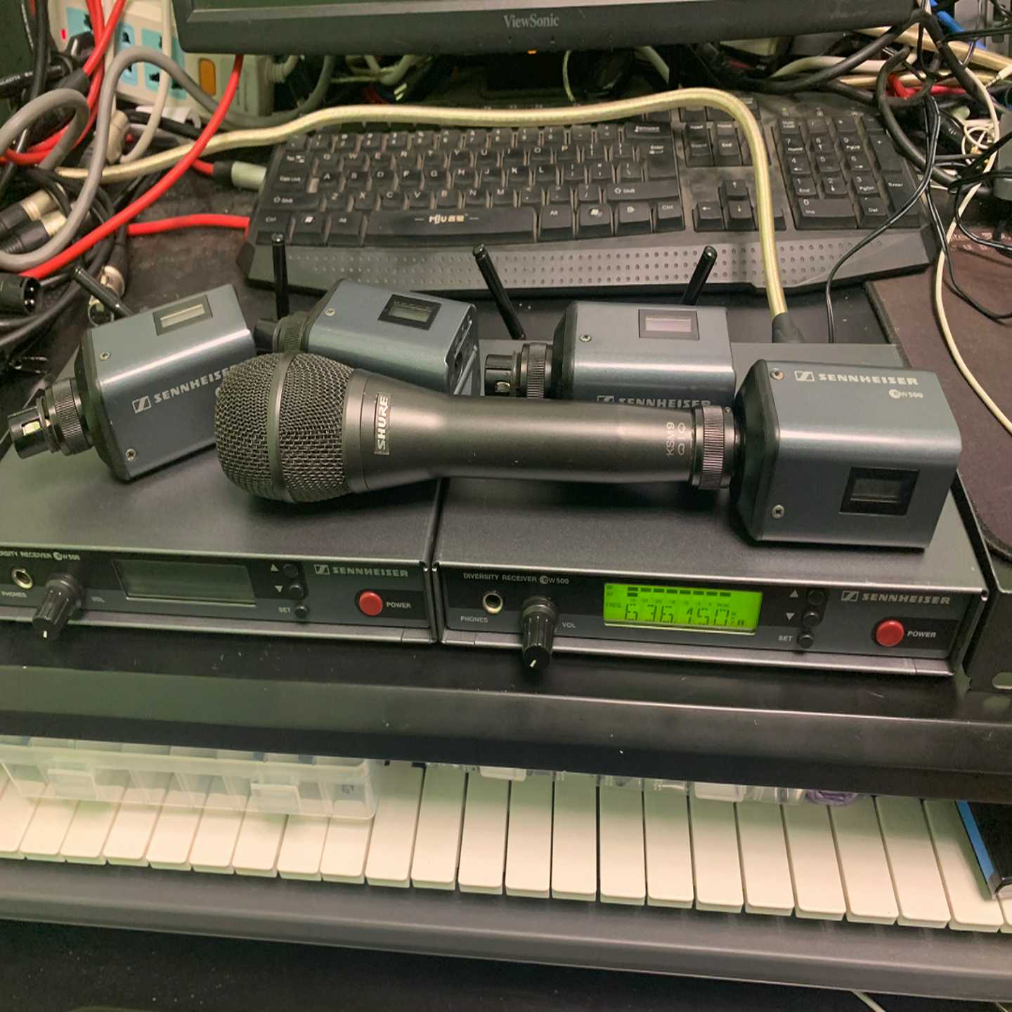 （明明电子）森海塞尔sennheiser EW500 SKP500无线手