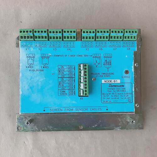 AUTRONICA AL100AI8EX ANALOG INPUT NODE FOR GT250 SERIES TRAN