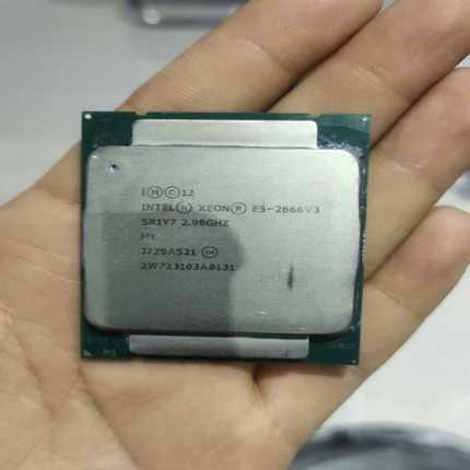 （议价）英特尔E5-2666v3CPU2.9GHz主频10核20线