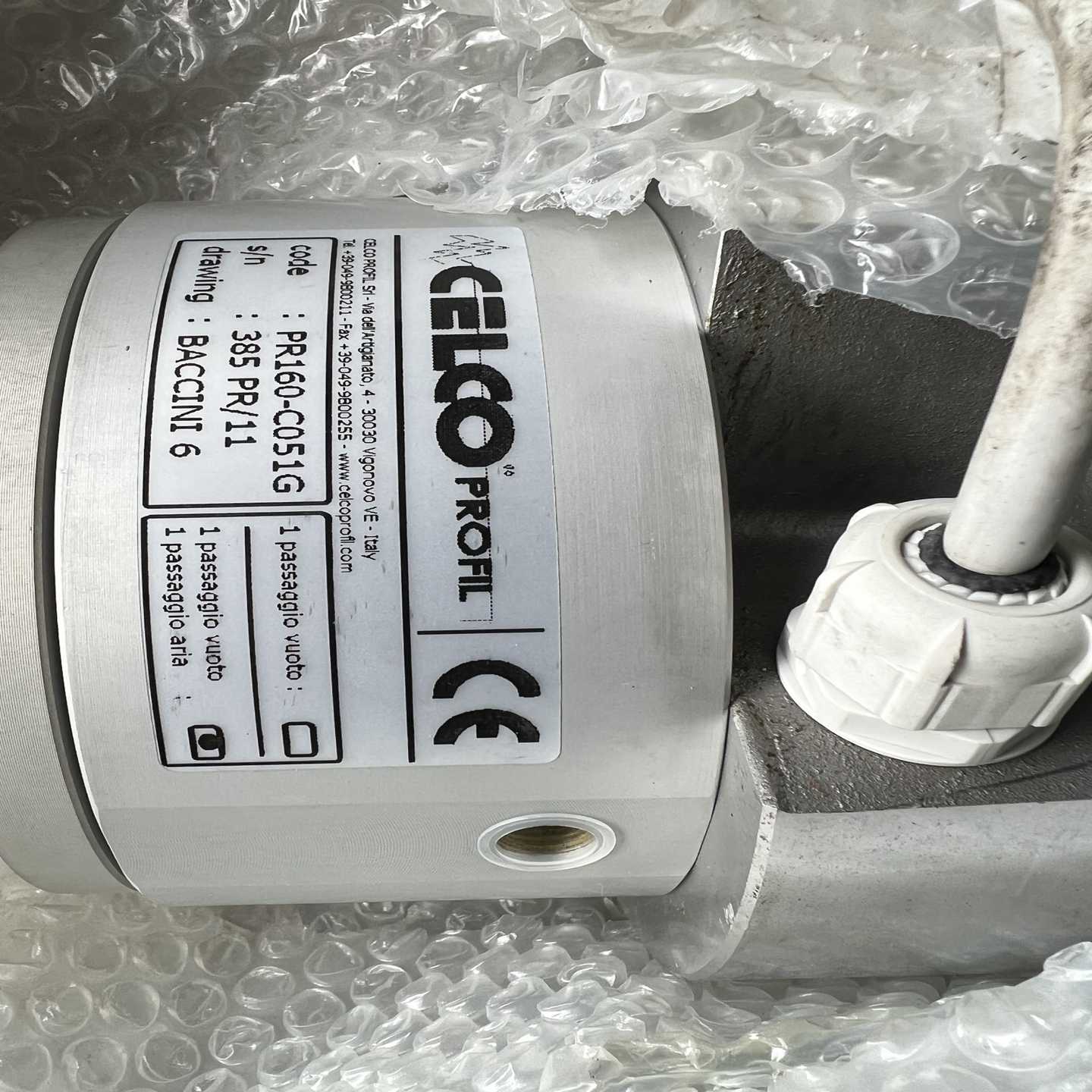 【议价】CELCOPROFIL旋转接头PR160-C051适用