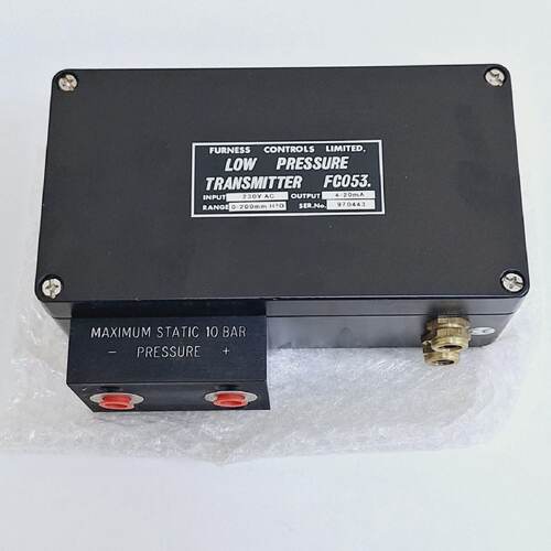 Furness Controls Range 0200mm H2O Low Pressure Transmitter F