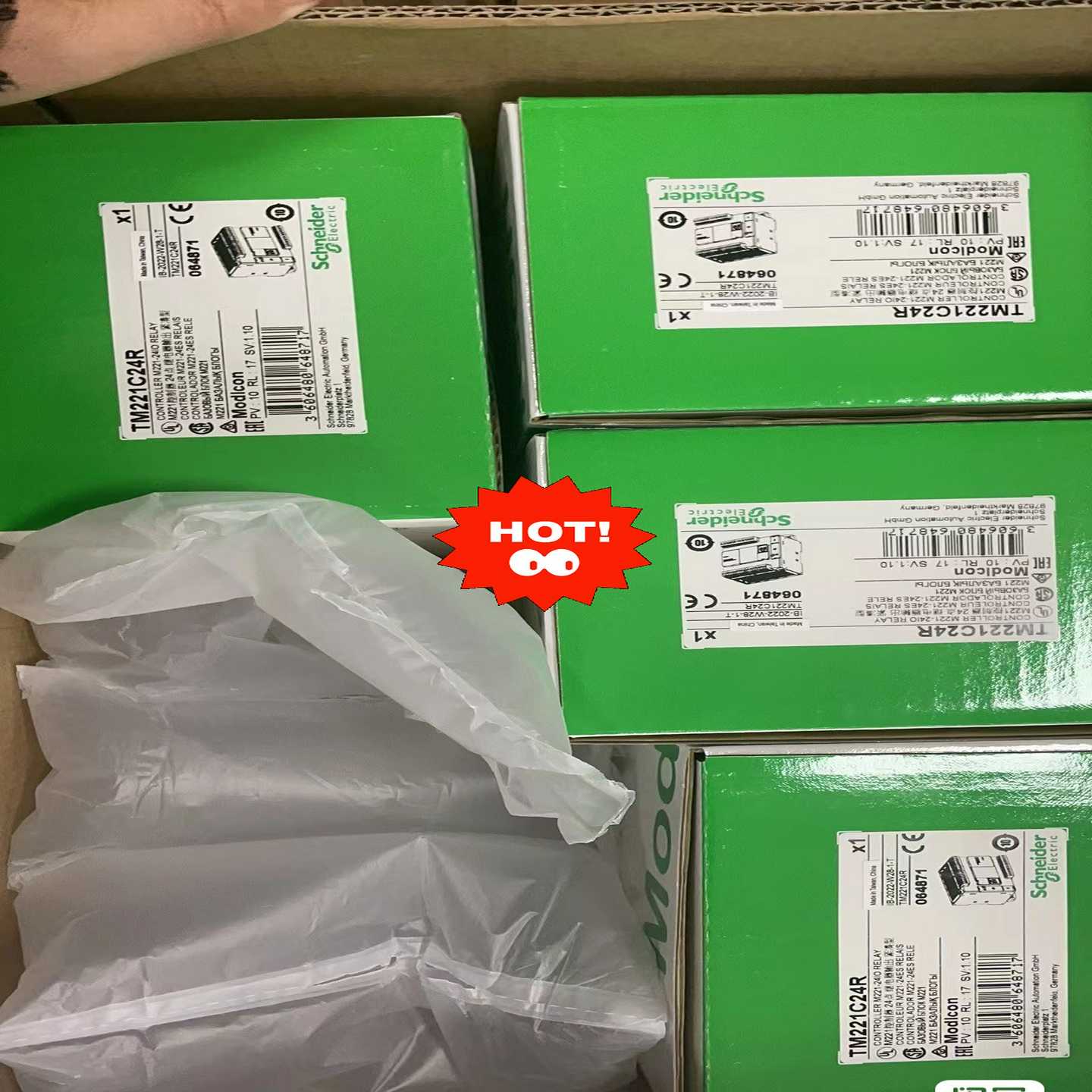 议价施耐德CPUTMx221C24R全新现货现货/维修