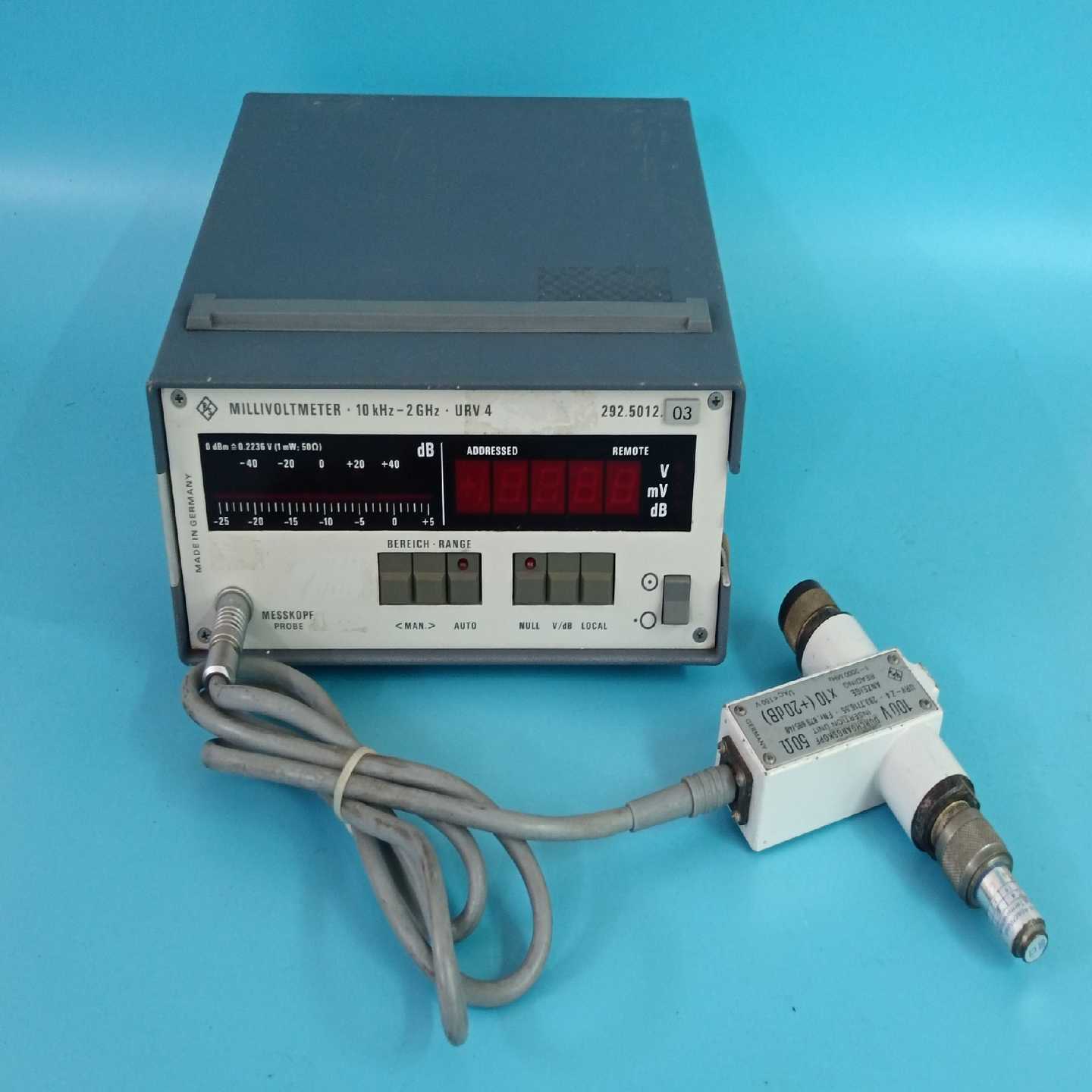 德国R/S罗德 URV4 10KHz-2GHz（佳毅工控）