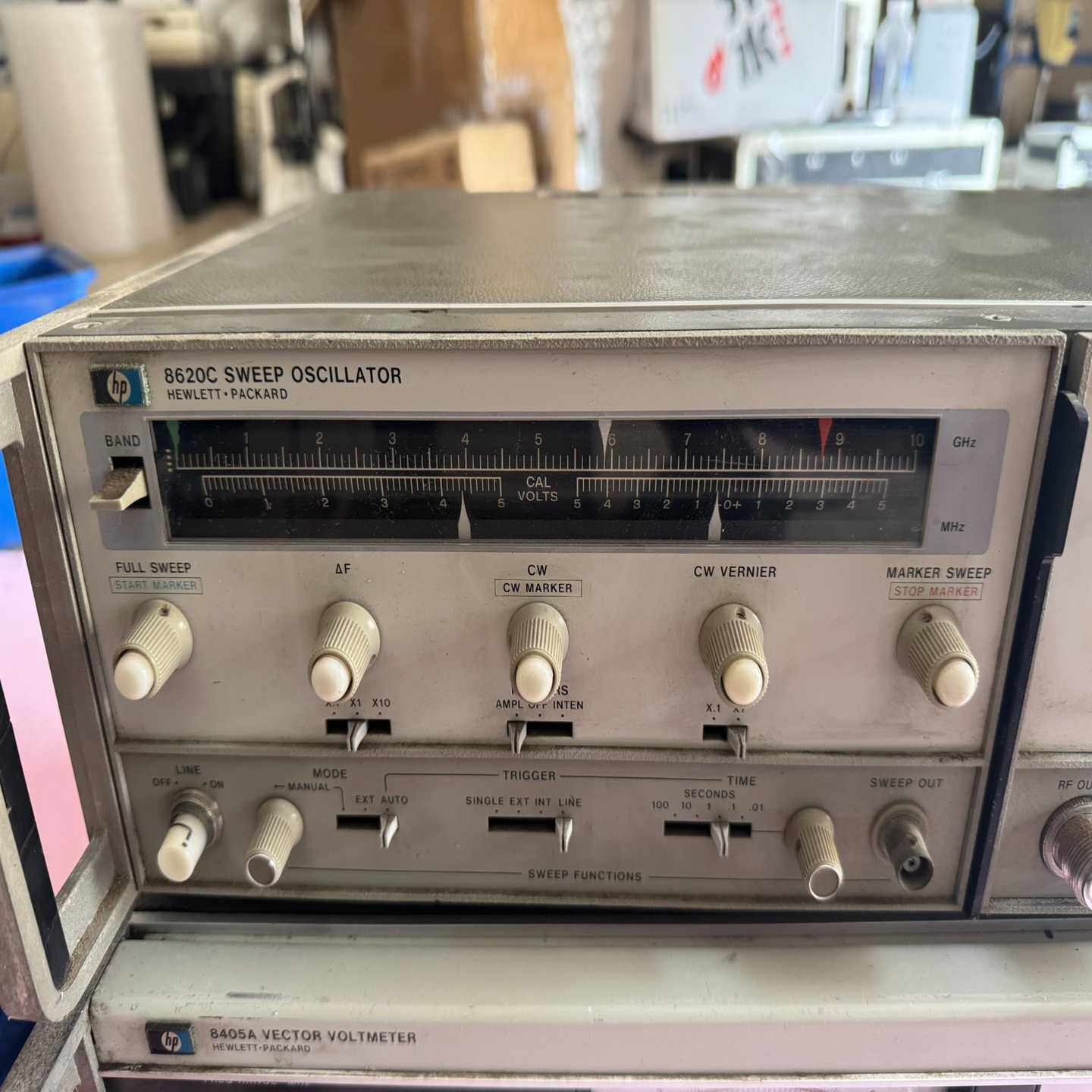 惠普8405A矢量电压表惠普8620C高频信号器惠普3325~议价