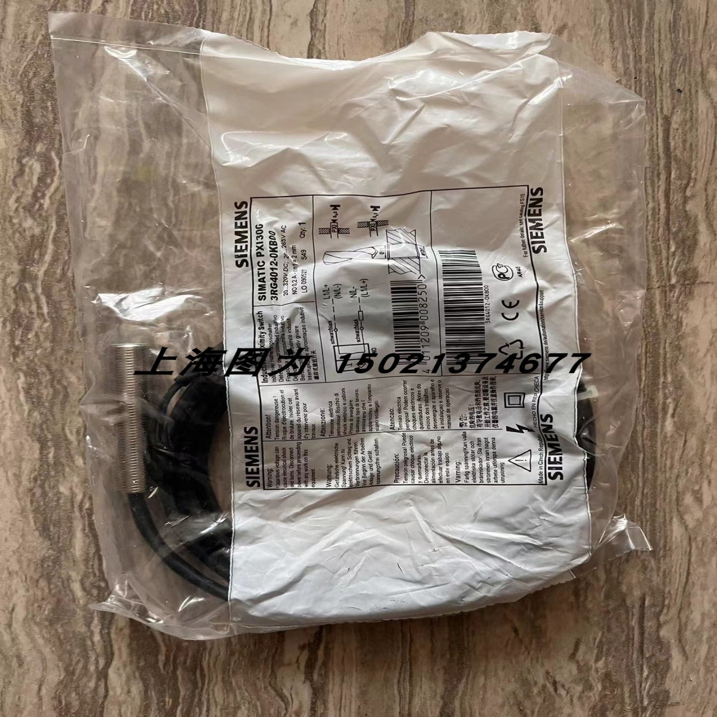 售前询价Siemens接近感测器3RG4012-0KB00全新原装进口正品现货实