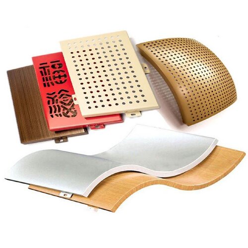 冲孔铝单板门头幕墙外墙定制广告氟碳穿孔雕花镂空造型室内外铝板
