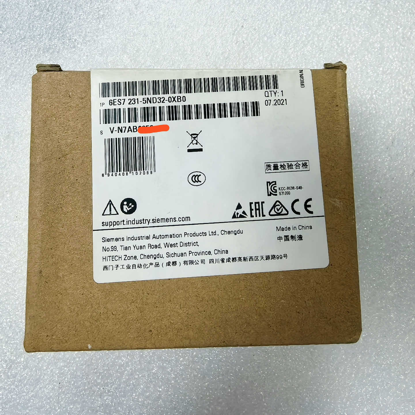 6ES7 231-5ND32-0XB0  N年 原议价
