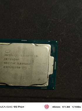 （议价）Inteli3-9100FCPU处理器，3.60GHz主