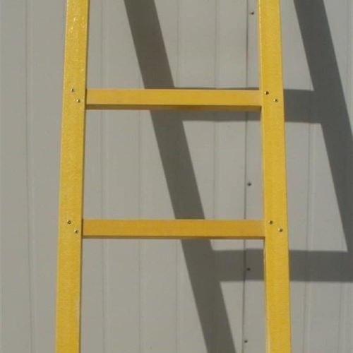 玻璃钢方管FRP铁镀锌电力工程绝缘防腐安全登高人字爬梯护笼平台