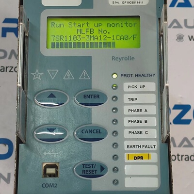SIEMENS 7SR11033MA121CA0FF Argus Overcurrent Protection RELA
