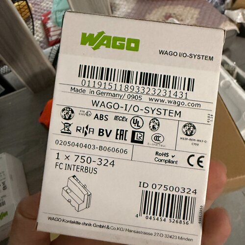 询价-750324未封德国万可模块750