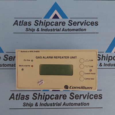 CONSILIUM SALWICO MN3400 Gas Alarma Repetidor Unidad