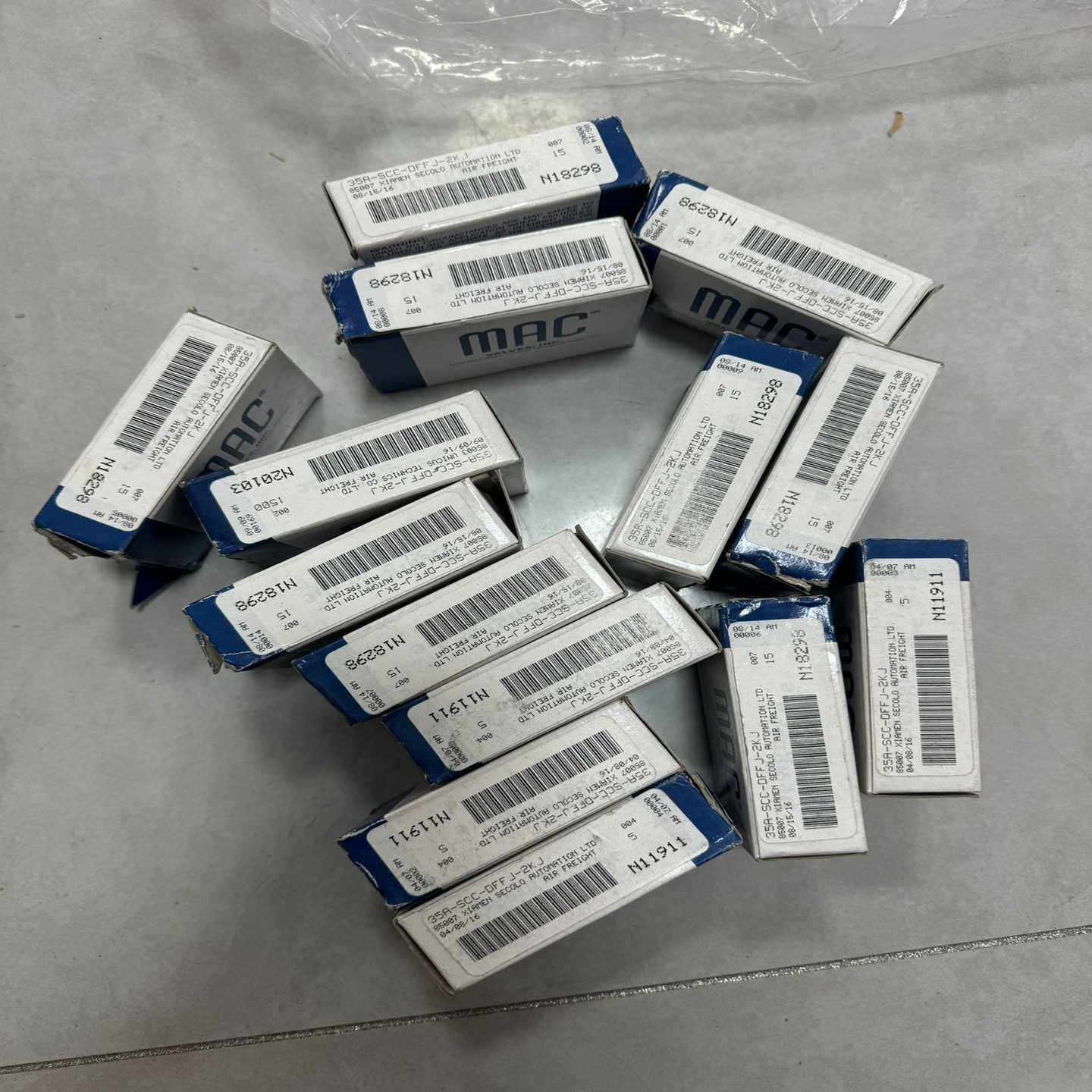 MAC电磁阀35A-SCC-DFFJ-2KJ全新原装一个，如{议价}