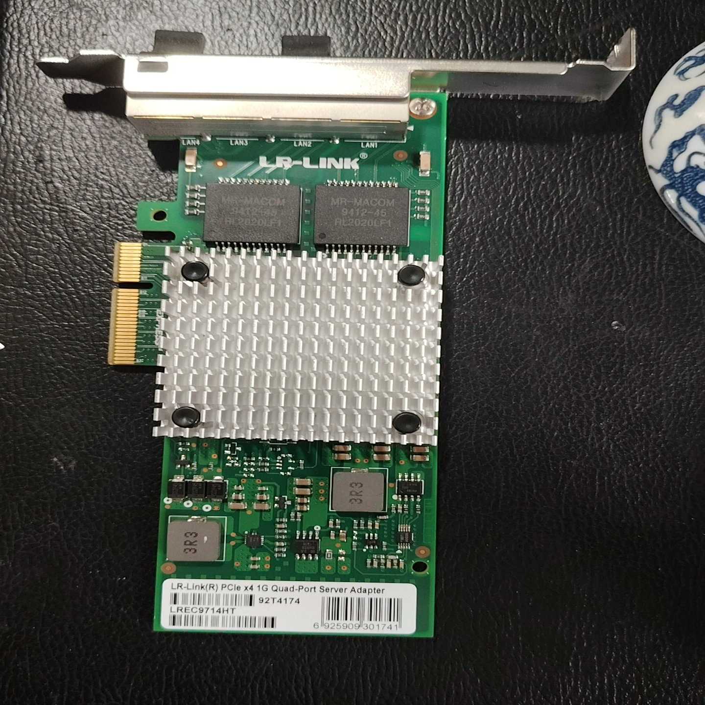 联瑞PCI-ex4英特尔IntelI350千兆网卡相机采集卡--议价商品