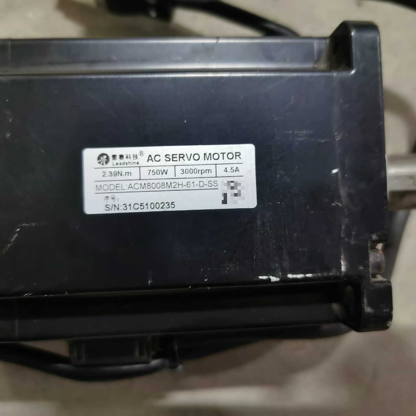 雷赛电机750W，ACM8008M2H-61-D-SS，功能【博航商行】