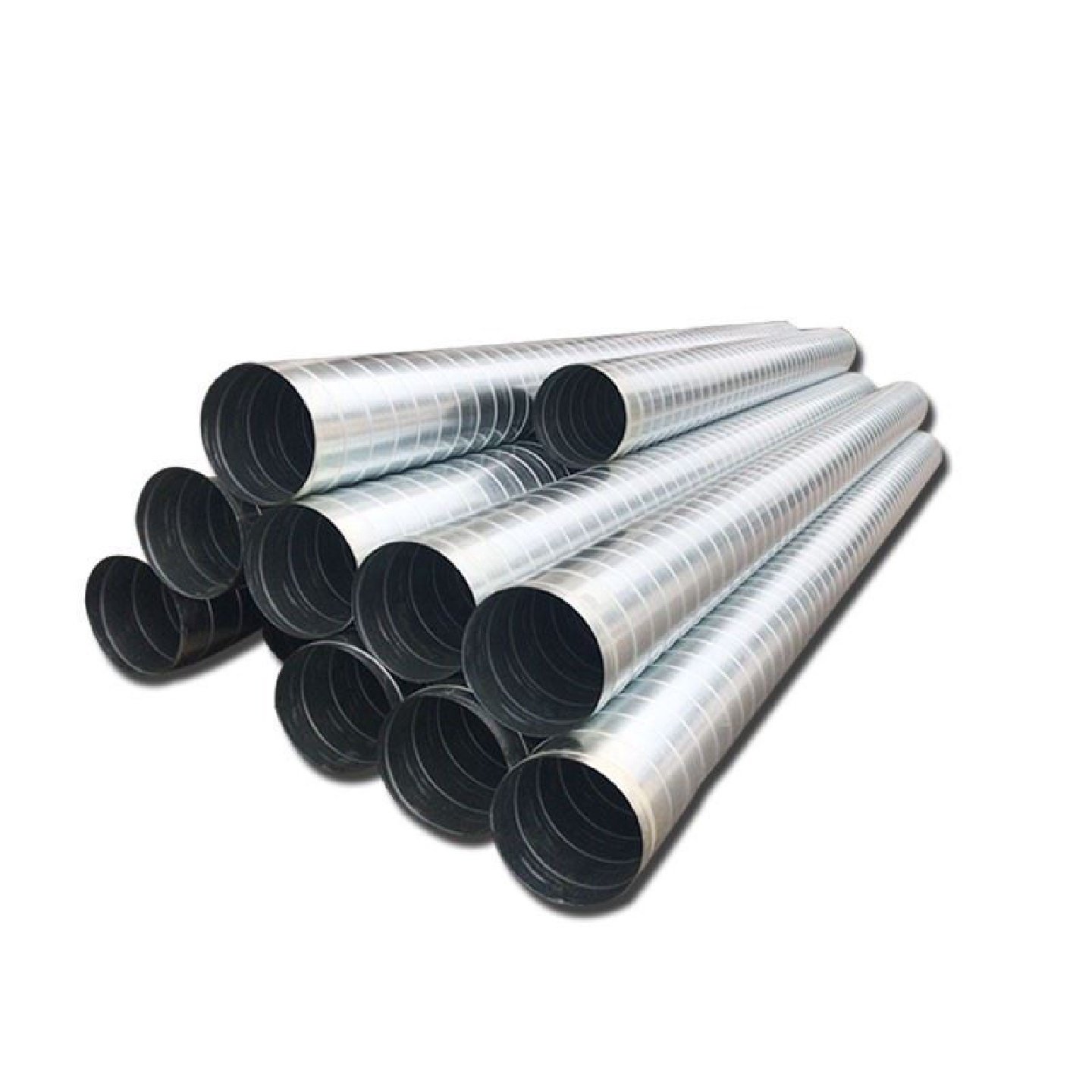 螺旋风管镀锌排风管空调白铁皮环保除尘通风管新风厨房排烟消防管,基础建材,风管,淘宝优惠券,粉丝福利购,淘宝优惠卷