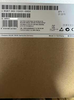 6GK7343-1GX31-0XE0余货，一台，包装询价