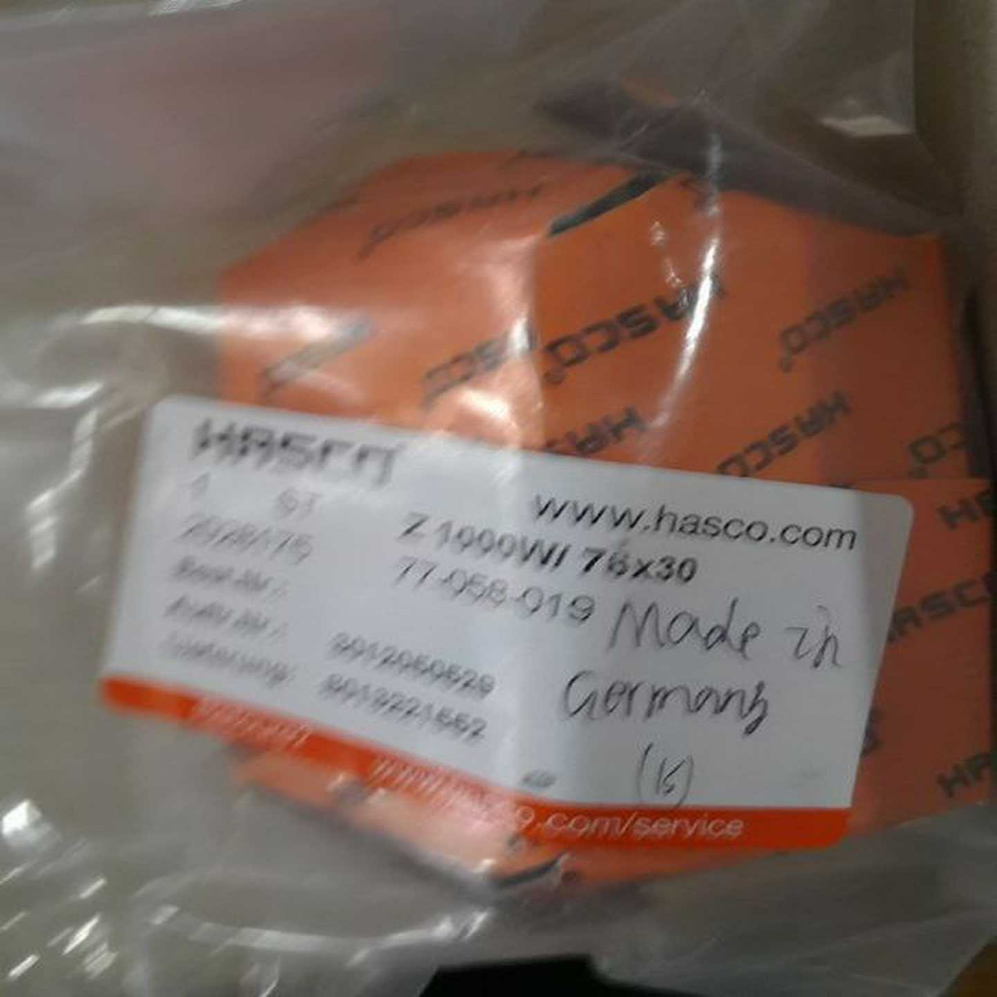 HASCO接头Z80/13二次顶出机构水接头标准件导柱A