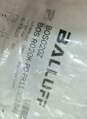 全新原装BOS020Z巴鲁夫光电开关BOSR020KPO