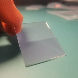 1.1mm厚度方形透50反50分光片可见光范围半反镜AOI45度