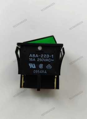 议价8-22-1有库存现货龙OO船形开关绿色全适用