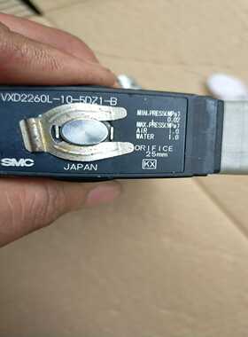 原装日本进口SMC水用电磁阀VXD2260L-10-5DZ1~议价