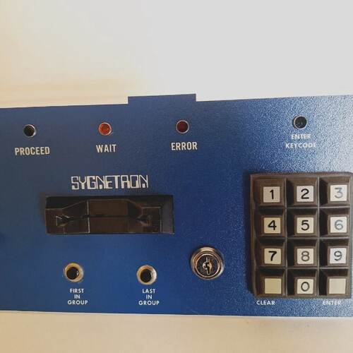 Sygnetron 10D974 Card Reader With Digital PushButtons