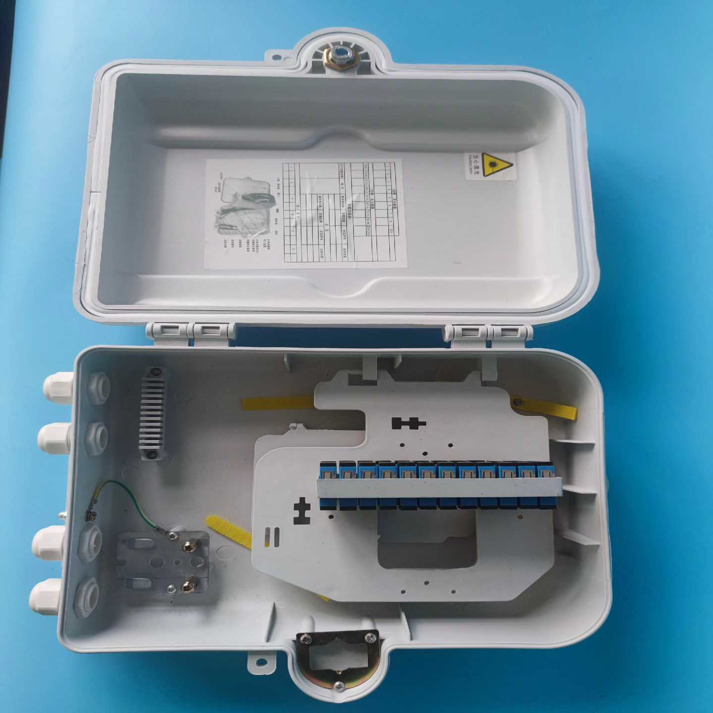 议价仿smc24芯分纤箱，可做16芯分光箱，尺寸345*280*