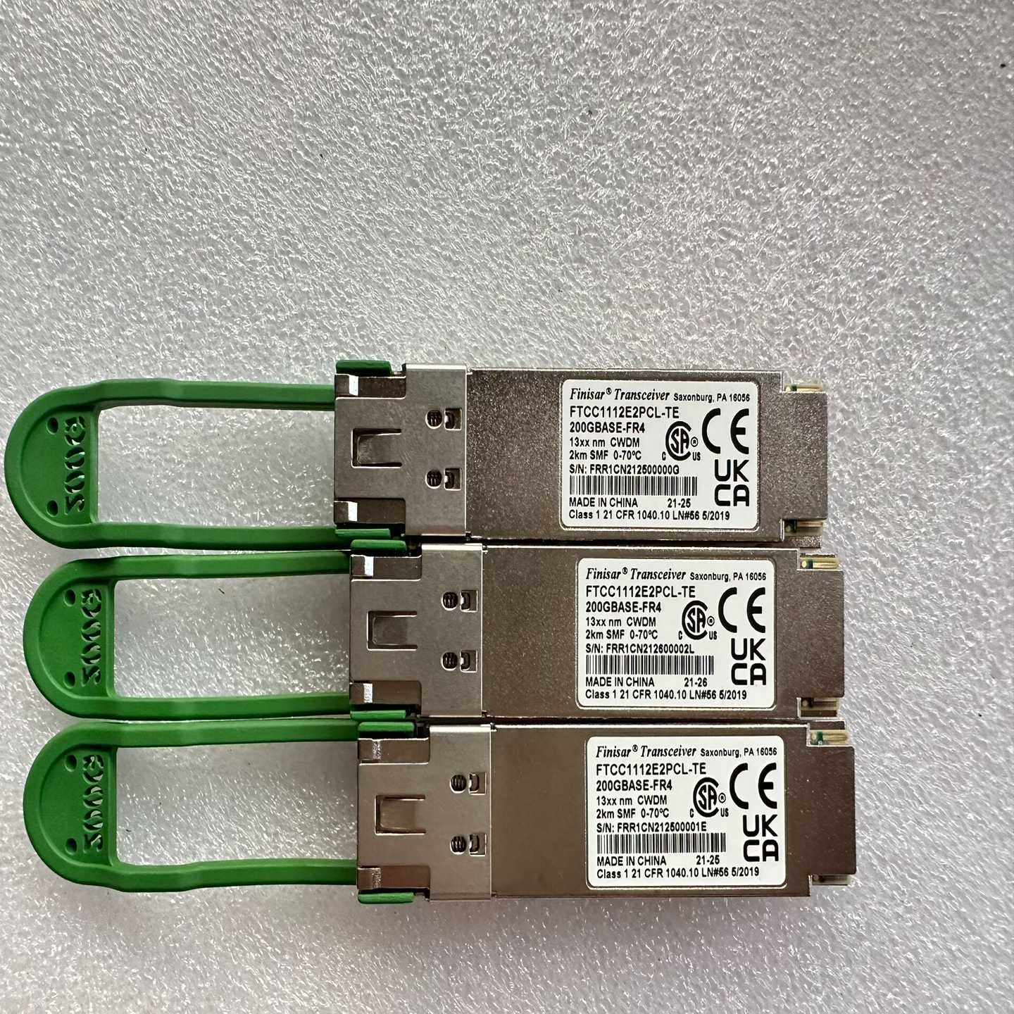 询价Finisar200G2KM单模光纤模块FTCC11