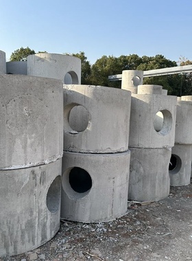 水泥井检查井钢筋混凝土方形圆形预制雨水污水电力商砼井阀CUATA