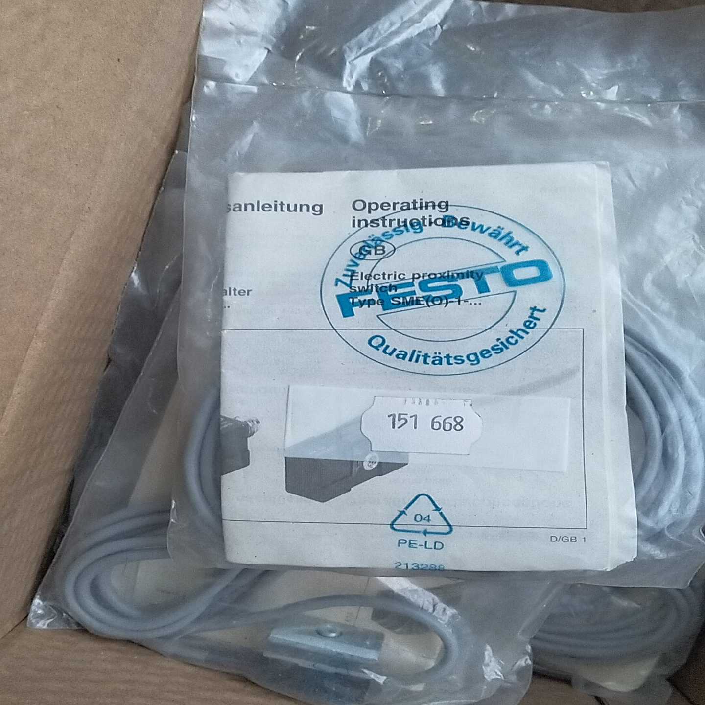 【议价】FESTO费斯托151668SME-1B适用