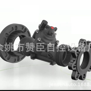 大流量低电压智能水肥物联网灌溉系统专用塑料电磁阀