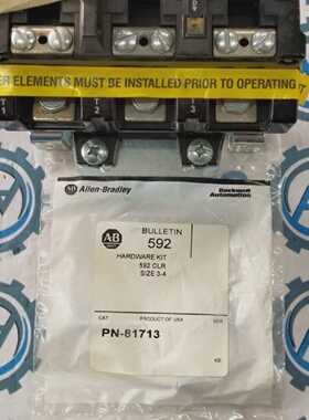 Allen Bradley 592EUTD Bulletin 592 Eutectic Sovraccarico Rel