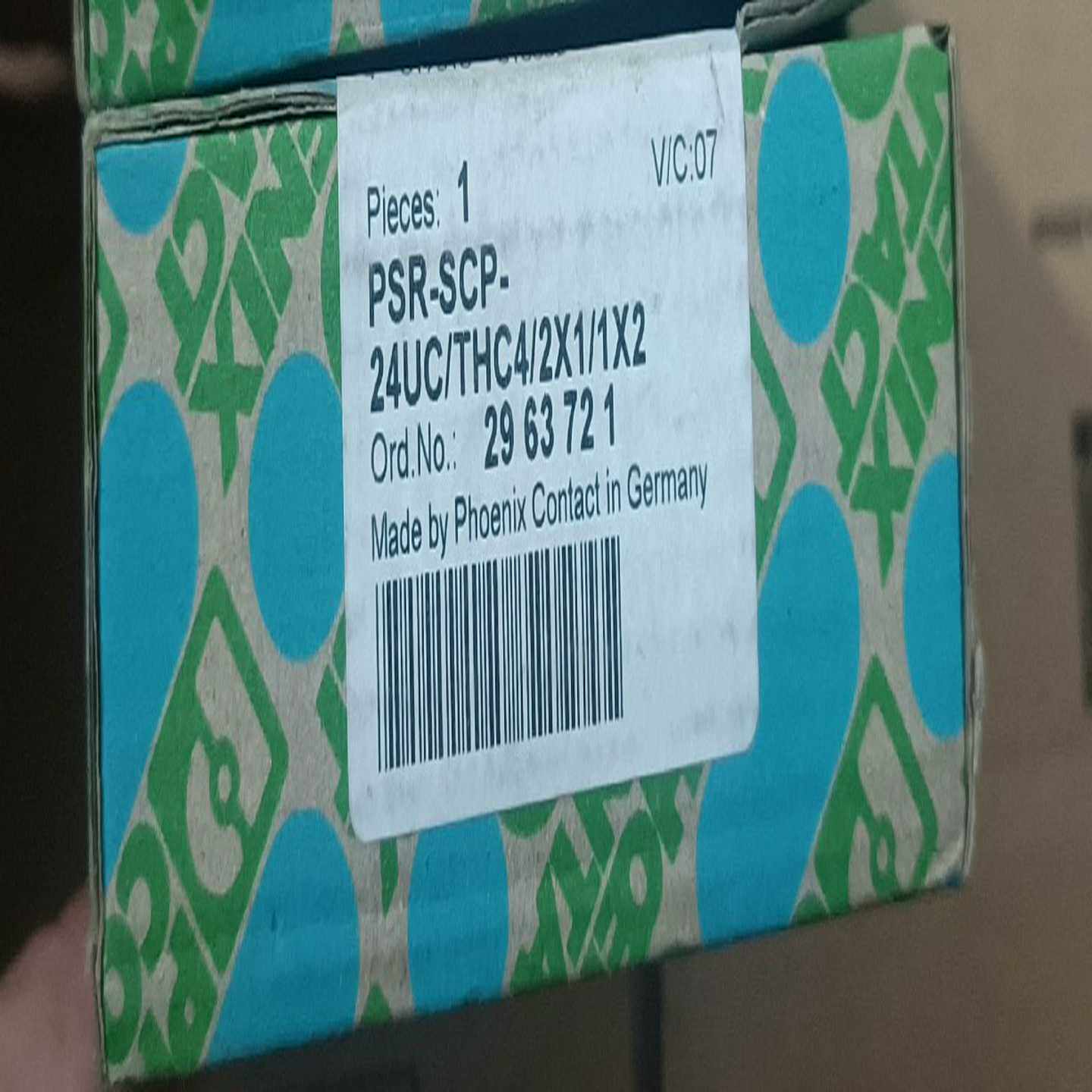 2963721全新安全继电器，型号是PSR-SCP-