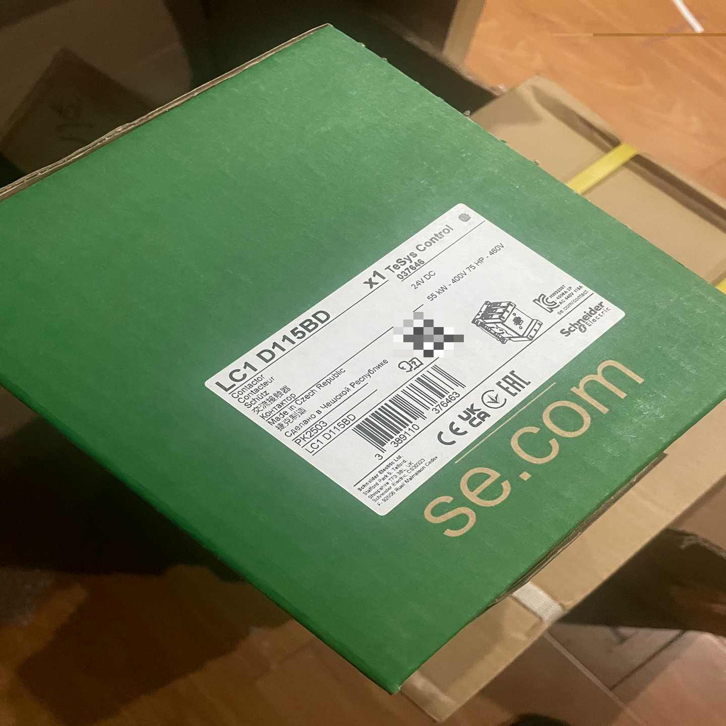 LC1D115BD施耐德直流接触器，，刚到货(胖胖商铺）