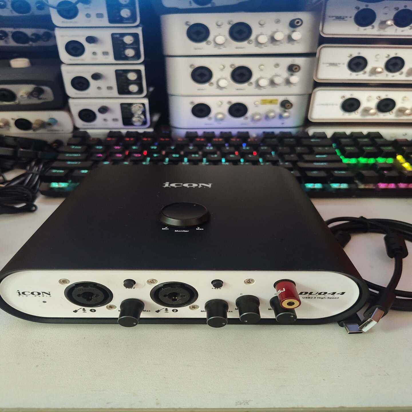艾肯DUO44.dyna新款五代电脑声卡,和五代4nano一--议价商品