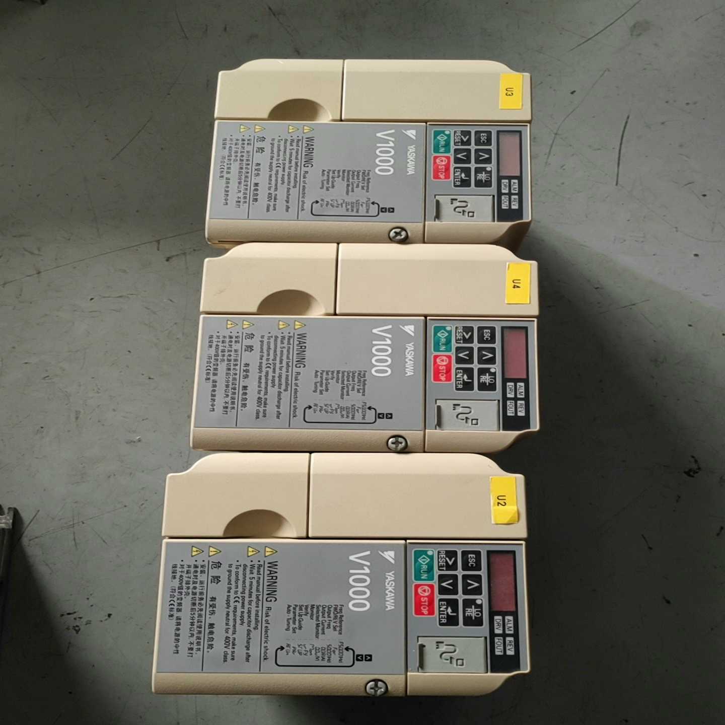 CIMR-VB4A0004BBA安川V1000变频器1.询价