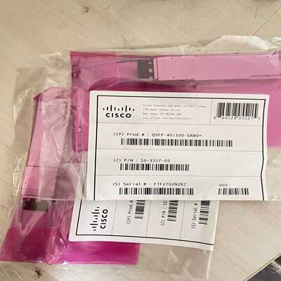QSFP-40/100-SRBD 思科光模块 工程剩余一些全