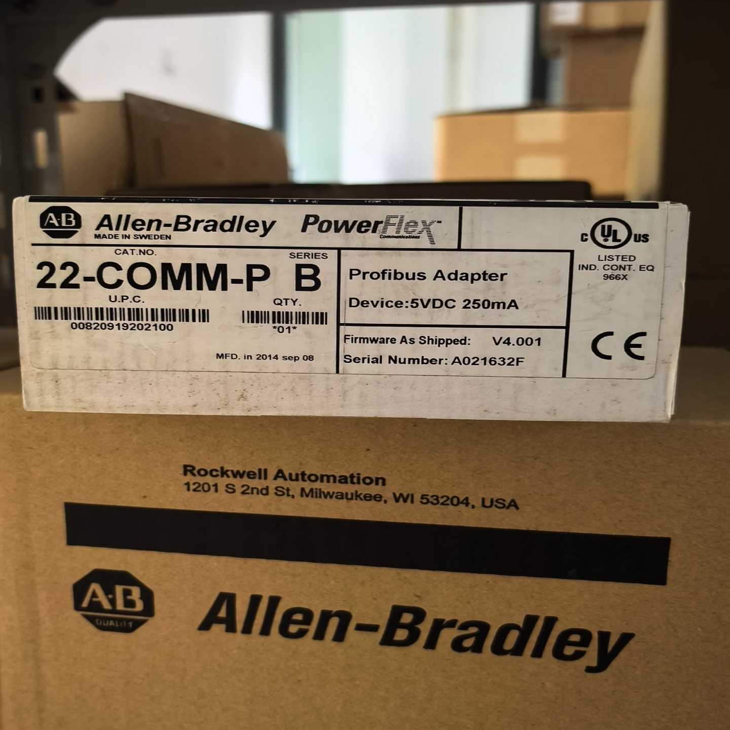 AB罗克韦尔22-COMM-PBProfibus适配器，