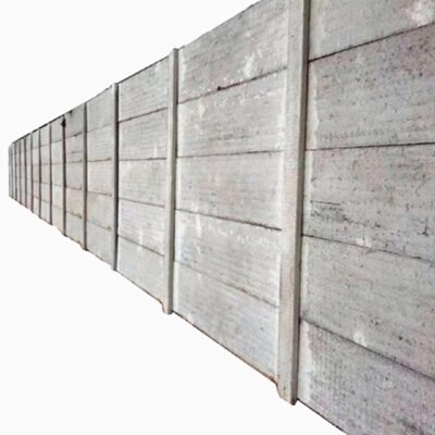 水泥预制板围墙装配式围挡养殖场围栏板水泥围墙工厂围挡施工围墙