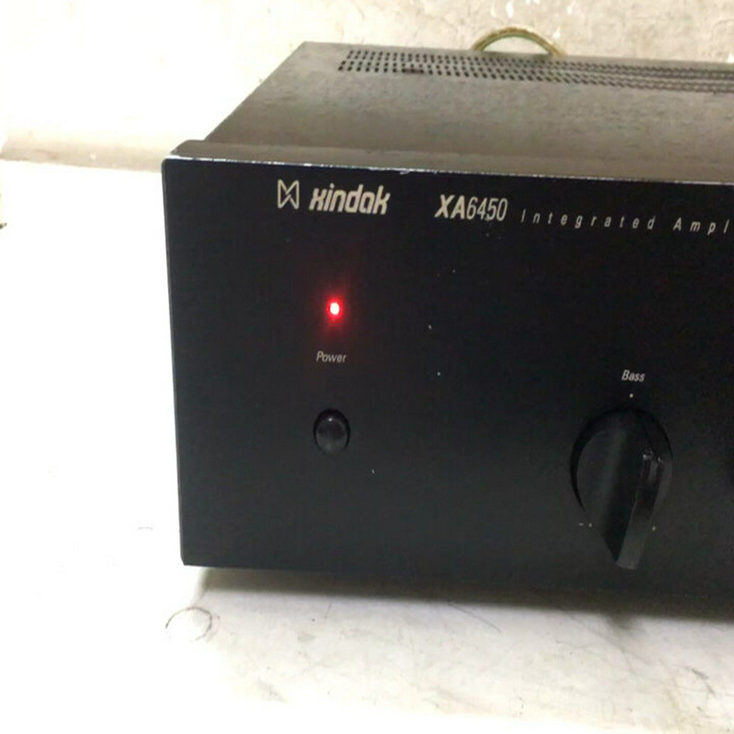 新德克 XA6450 功放一台换了电位器。上盖补漆。其他原装--议价
