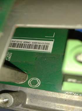 RINT-5311C，机器主板面板拆走了。这个板子，挂上询价